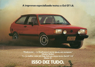 Propaganda Gol GT 1984