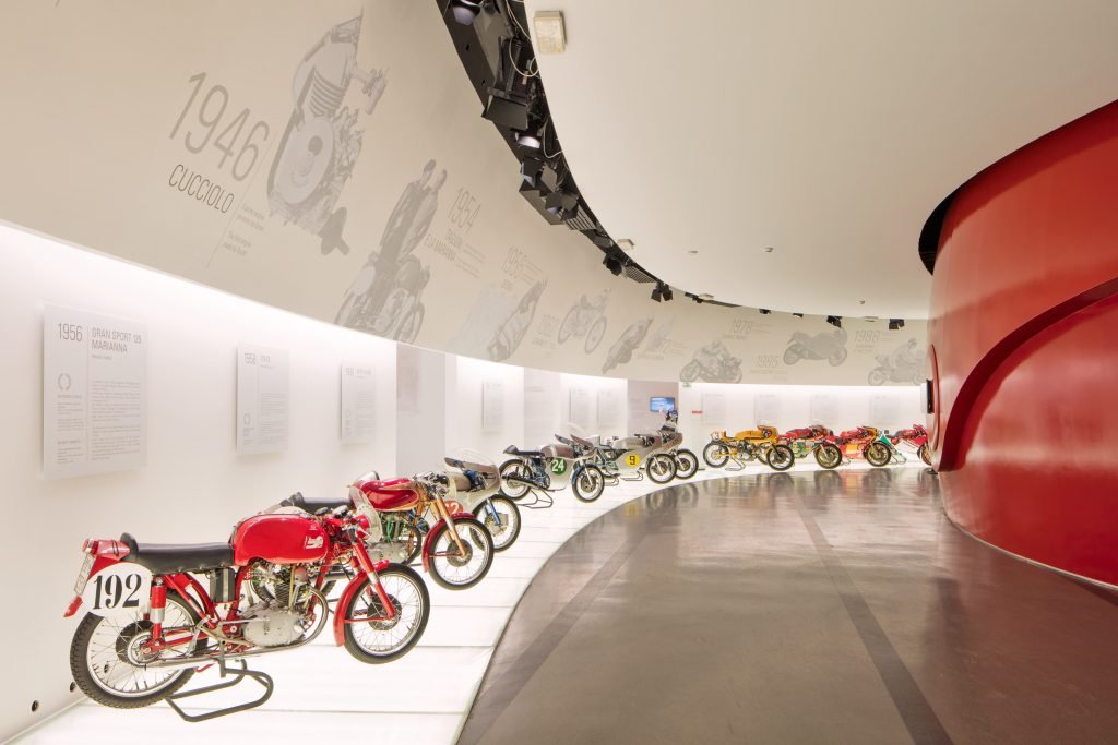 O Museu Ducati reabre em 21 de maio
