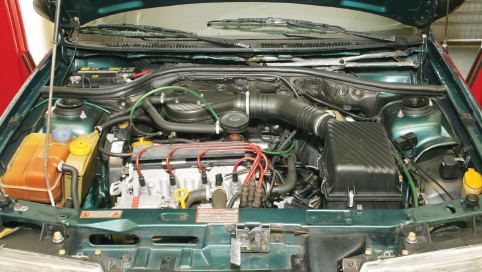 O VW Pointer 1996 foi feito na fábrica da Ford Argentina.