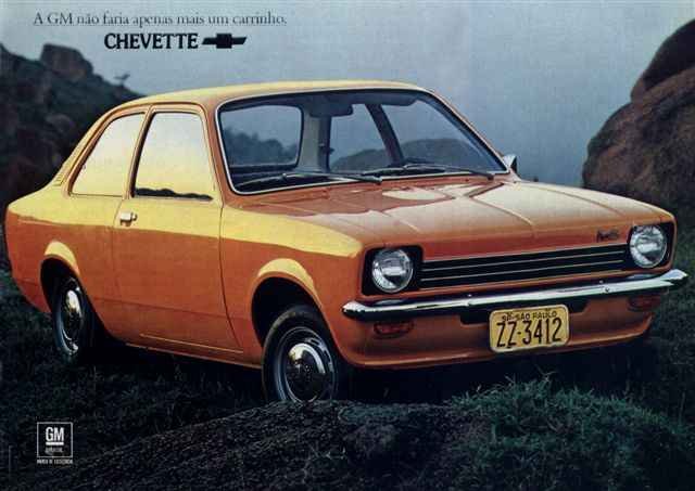 Primeiro modelo de Chevette criado