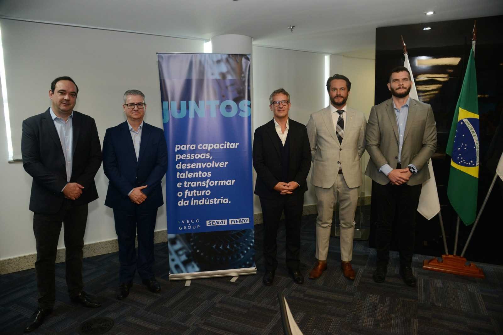 IVECO e SENAI firmam parceria para a implantação da IVECO Academy em Belo Horizonte