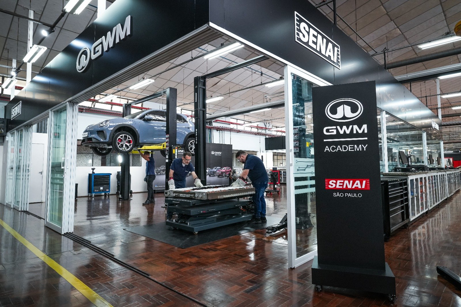 GWM Academy: GWM inaugura centro técnico no Senai Ipiranga e fortalece capacitação e pós-venda no Brasil