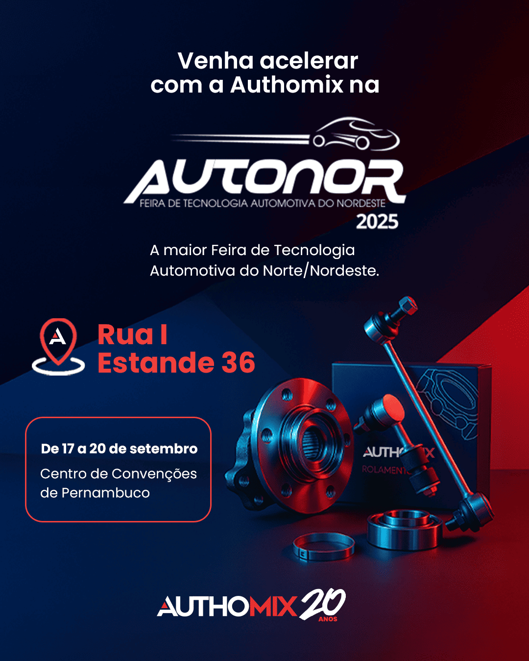 Authomix celebra 20 anos e apresenta novidades na Autonor 2025