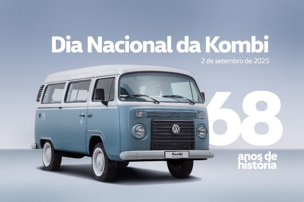 Kombi completa 68 anos e ganha versão elétrica