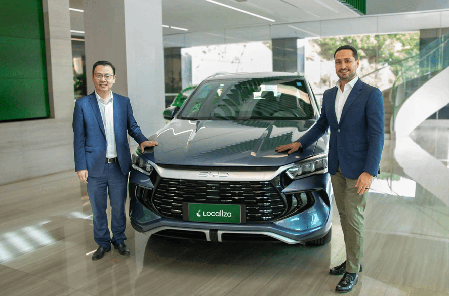 BYD e Localiza