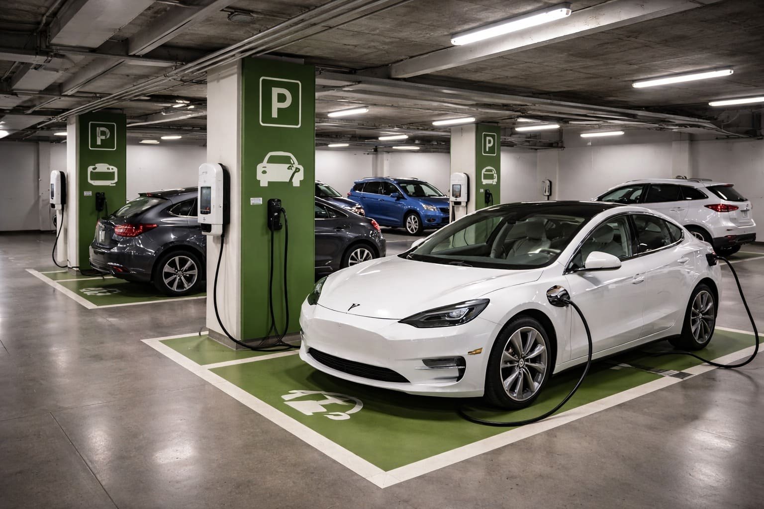 Lei em SP garante direito a carregador de carro elétrico em prédio