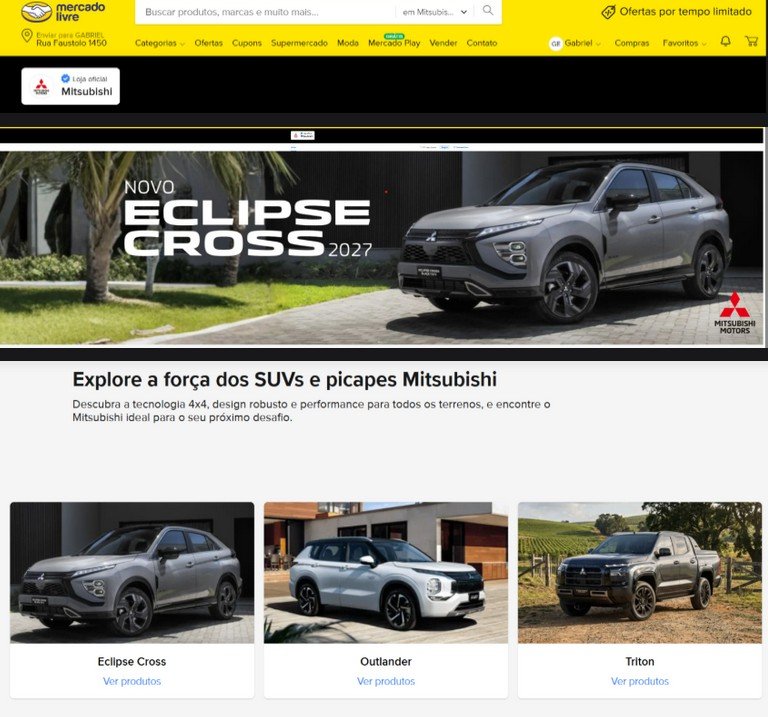 Mitsubishi Motors - Mercado Livre